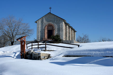La sommità di San Martino (Duno)